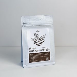 Cà phê rang xay thơm béo FivCafe mang hương thơm dịu nhẹ hòa quyện cùng vị béo tự nhiên, tạo cảm giác mượt mà khi thưởng thức.