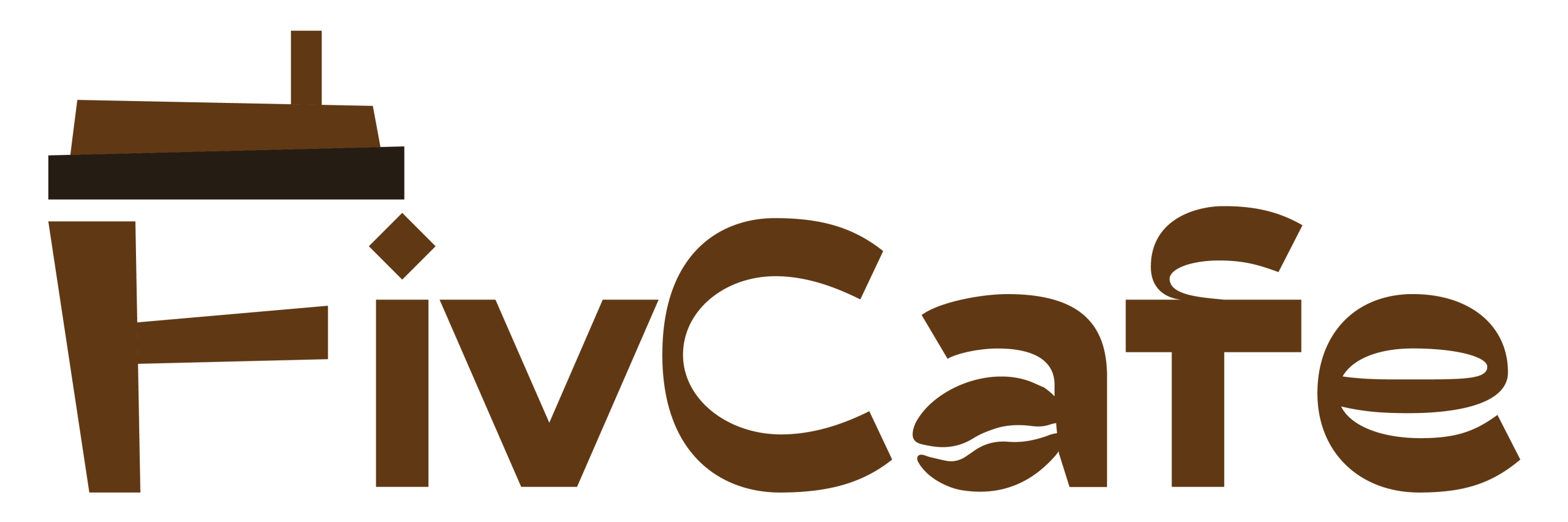 Logo FivCafe - Thương hiệu cà phê nguyên chất