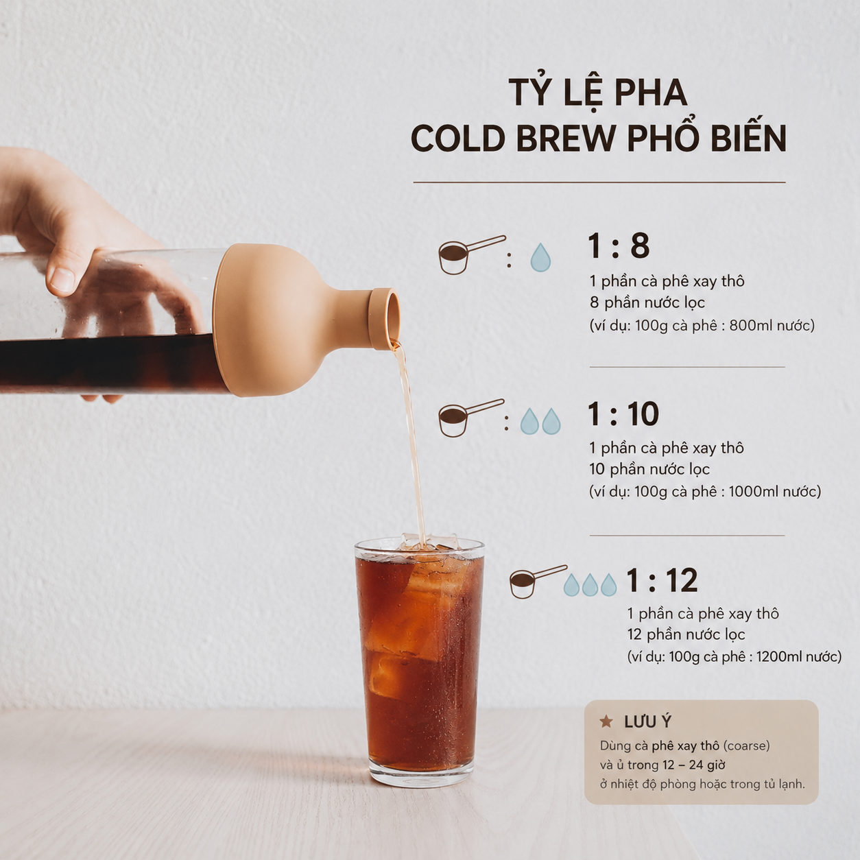 Cách ủ Cold Brew chuẩn vị với cà phê ủ lạnh tại nhà b7c6a9a3 73fc 44c8 a4b3 cc0600be1bde