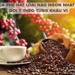 ca phe hat loai nao ngon nhat