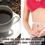 Uống cà phê có béo không? Câu trả lời là không, nếu bạn uống cà phê nguyên chất và sử dụng với lượng hợp lý.